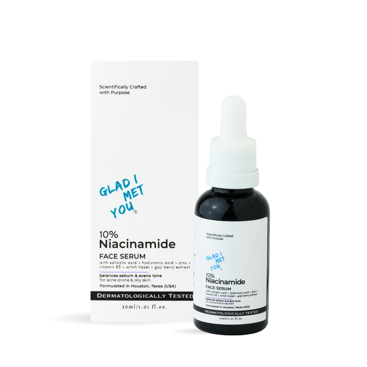 10% Niacinamide Face Serum for Glowing Skin, Oil Control & Acne Care | 30ml (Pack of 1)