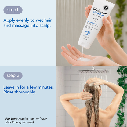 Anti-Dandruff Shampoo with Hair Fall Control (Pack of 2)