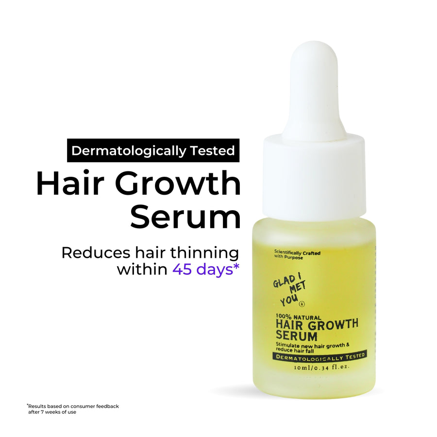 100% Natural Hair Growth Serum | 10ml (pack of 1)