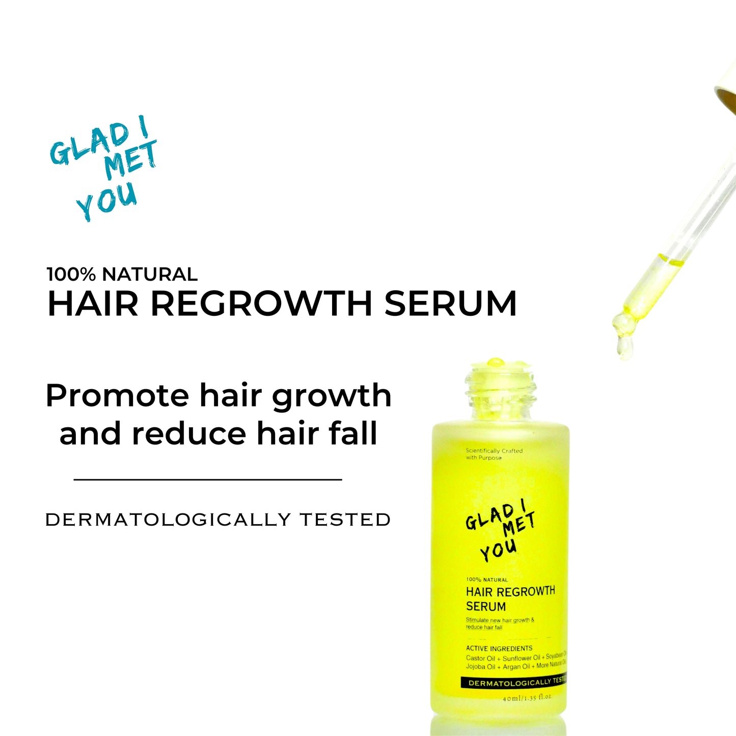 100% Natural Hair ReGrowth Serum